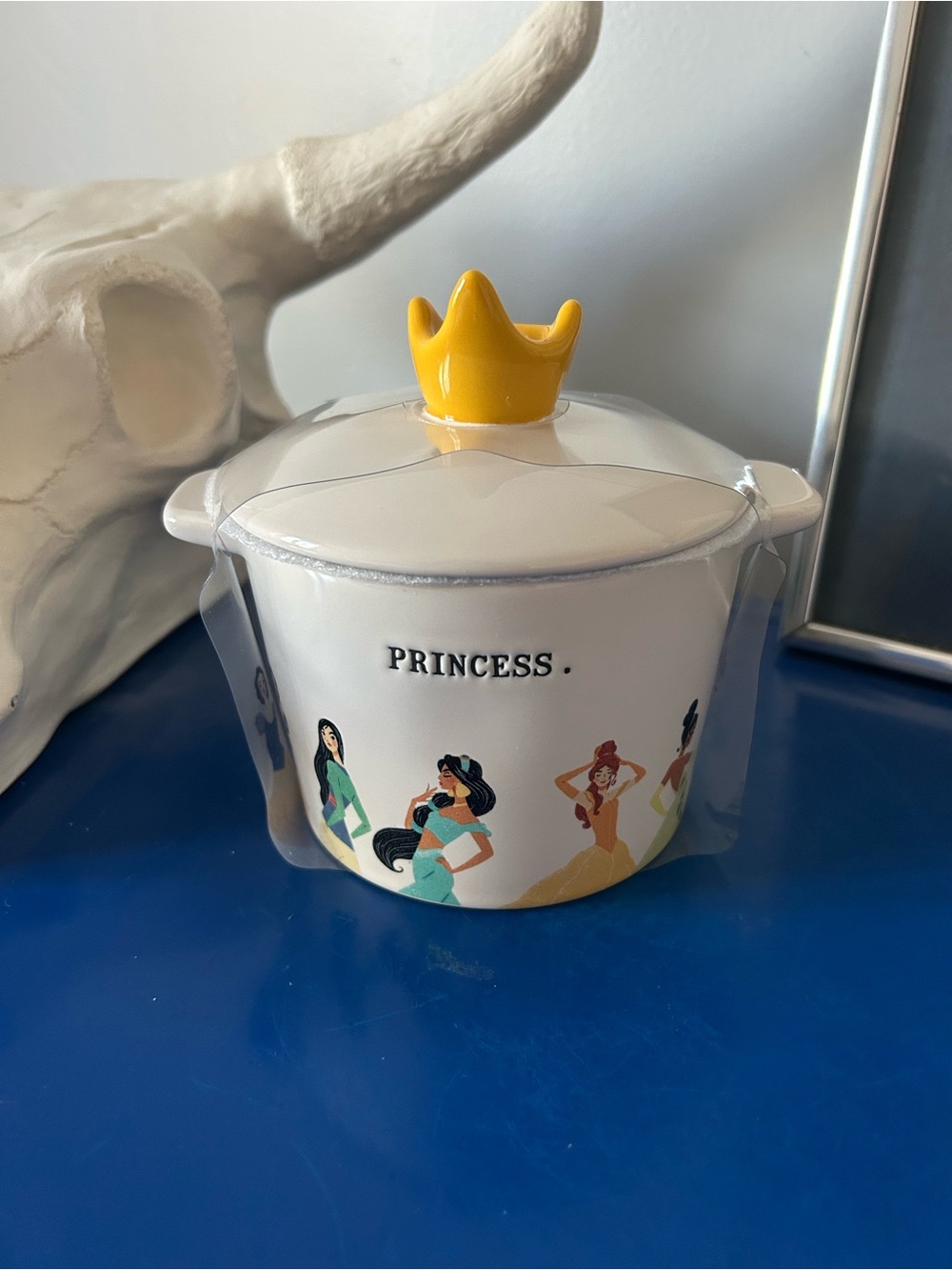 Rae Dunn Disney Princess Cinderella Tiana Belle Mulan Snow White Mini Baker